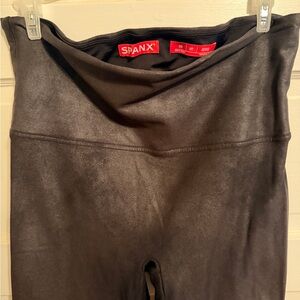 Spanx Fleece Lined Black Leggings, 3x but fits like 2x